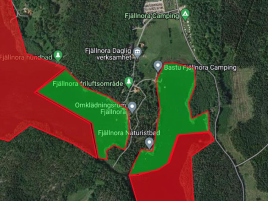 Fiskekarta Fjällnora