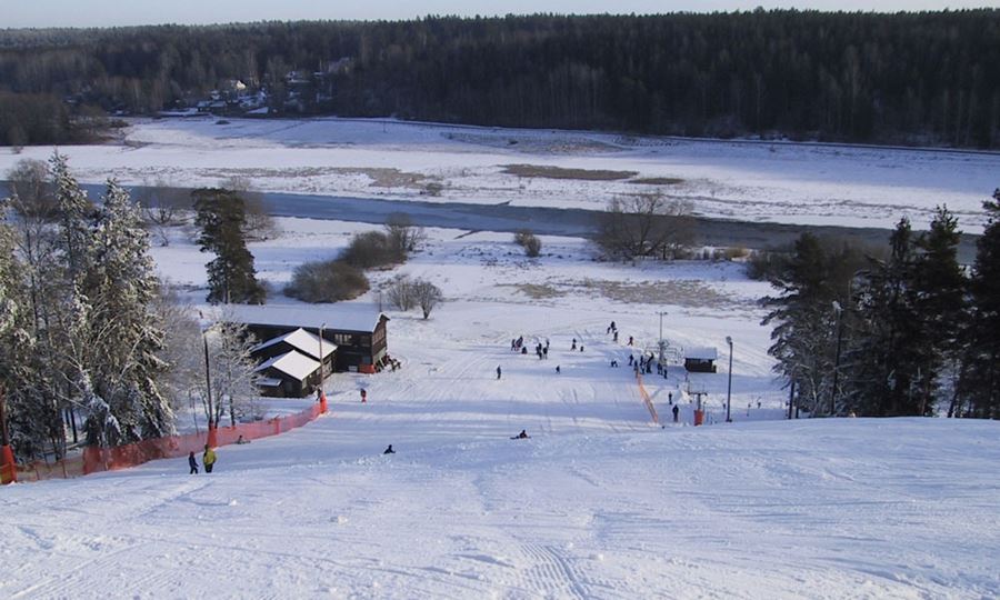 Slalombacken i Sunnersta. Foto: Ana Vera Burin Batarra