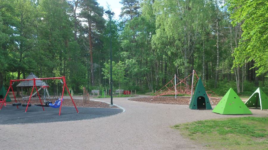 Överblick Norbyvretens lekplats